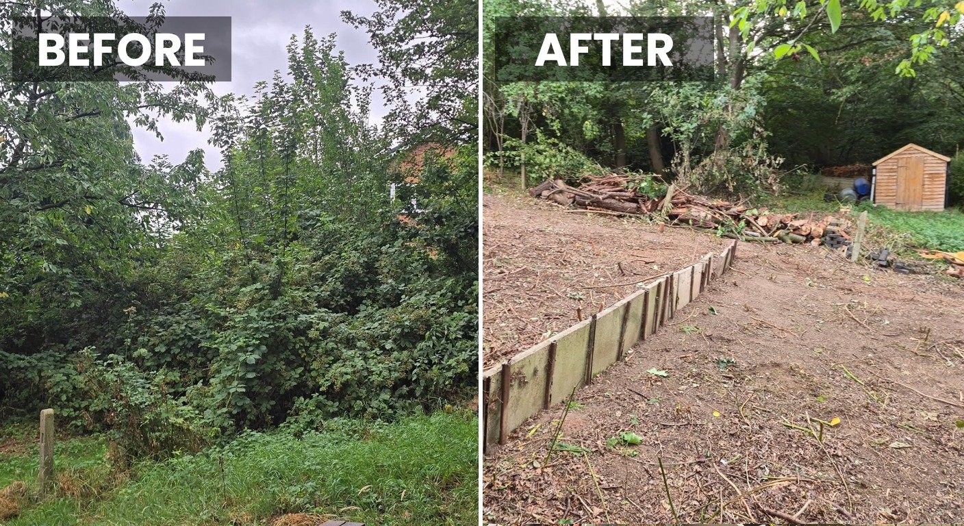 Site Clearance Before After